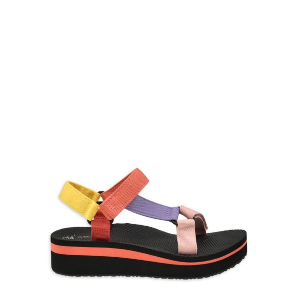 Time and Tru Women's Platform Nature Sandal